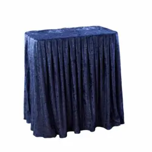 Folding Display Table Blue Drape Value Bundle